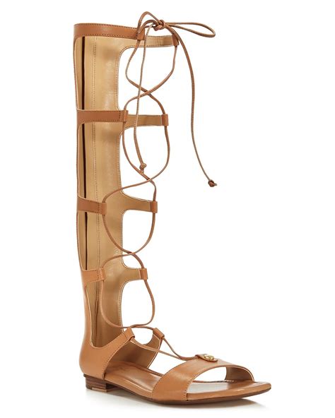 michael kors sofia gladiator sandals|Michael Kors suri knotted sandals.